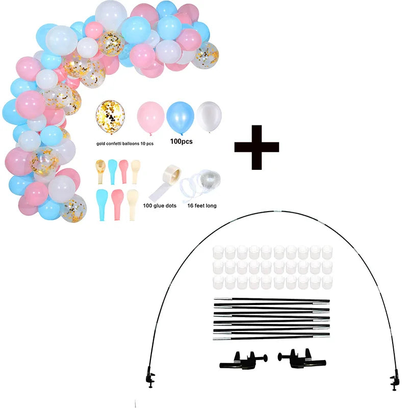 Balloon Arch Kit Table Arch Ballon Stand Column Wedding Kids Birthday Party Decorations Baby Shower Globos Balloons Decor