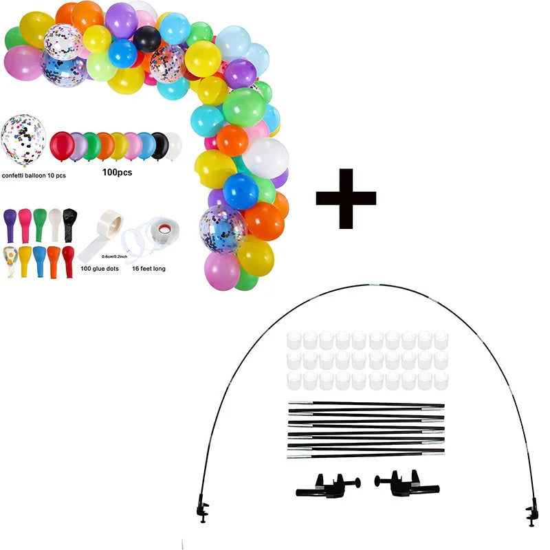 Balloon Arch Kit Table Arch Ballon Stand Column Wedding Kids Birthday Party Decorations Baby Shower Globos Balloons Decor