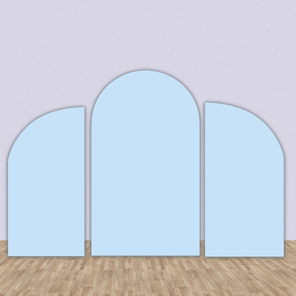 Plain Solid Blue Green Yellowe Dark Pink Arch Backdrop Cover Birthday Party Decor Background