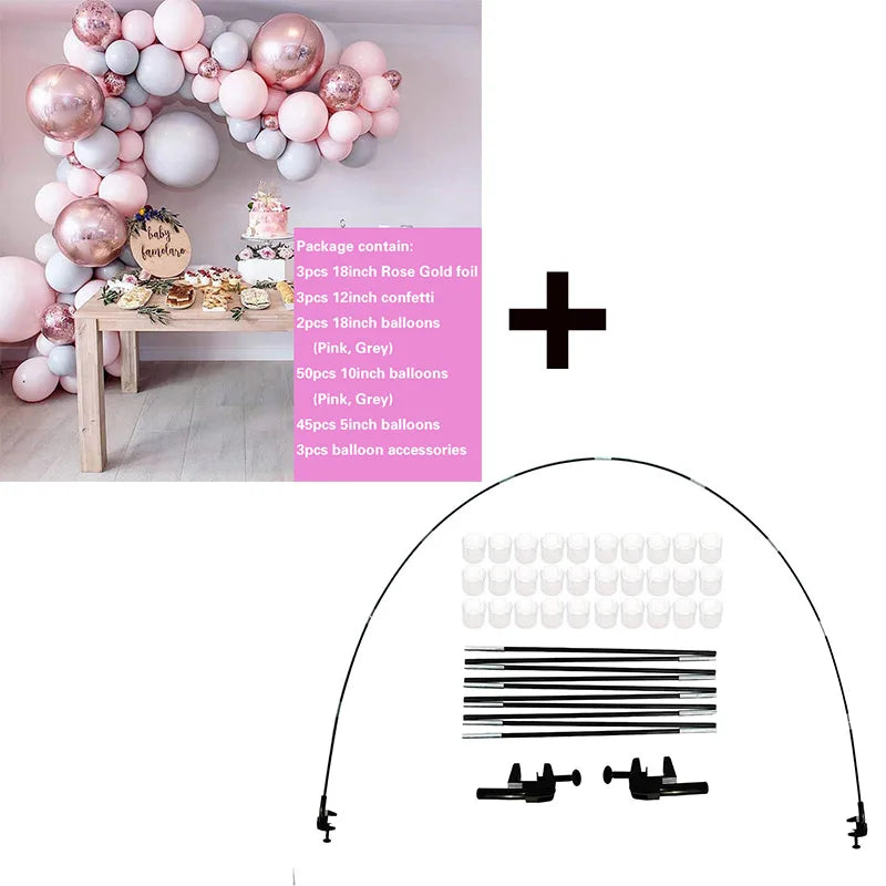 Balloon Arch Kit Table Arch Ballon Stand Column Wedding Kids Birthday Party Decorations Baby Shower Globos Balloons Decor