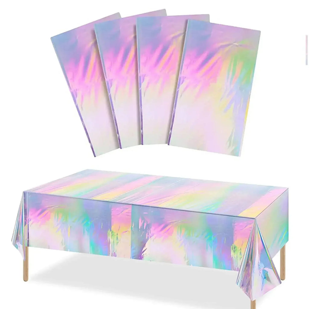 Disposable Birthday Tablecloth - Festive Table Decoration and Accessories for Home Events (1 Piece)