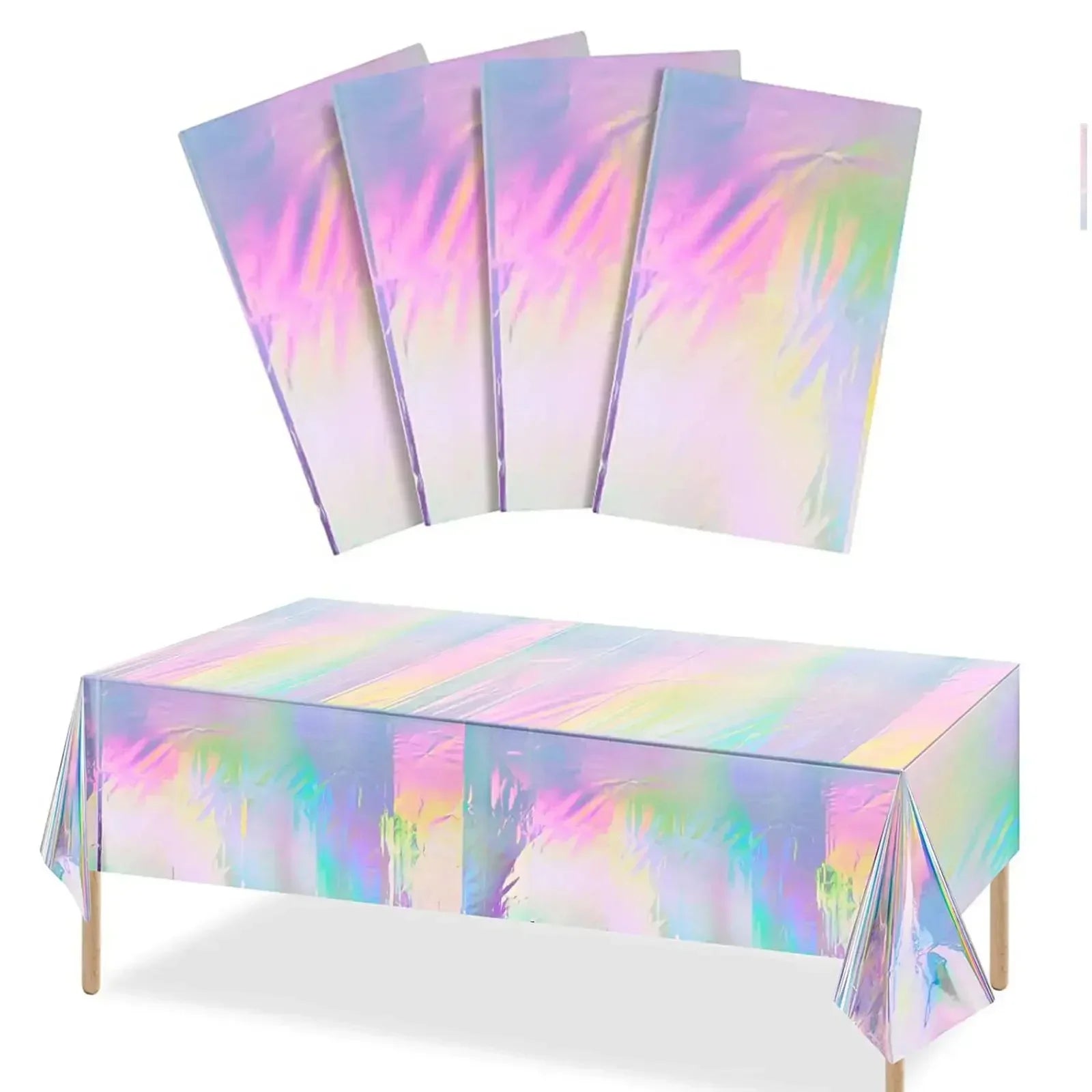 Disposable Birthday Tablecloth - Festive Table Decoration and Accessories for Home Events (1 Piece)