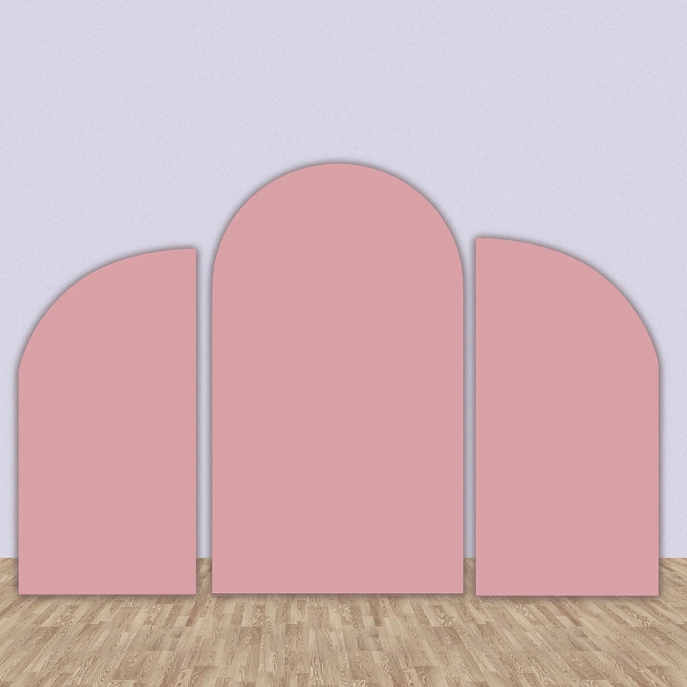 Plain Solid Blue Green Yellowe Dark Pink Arch Backdrop Cover Birthday Party Decor Background