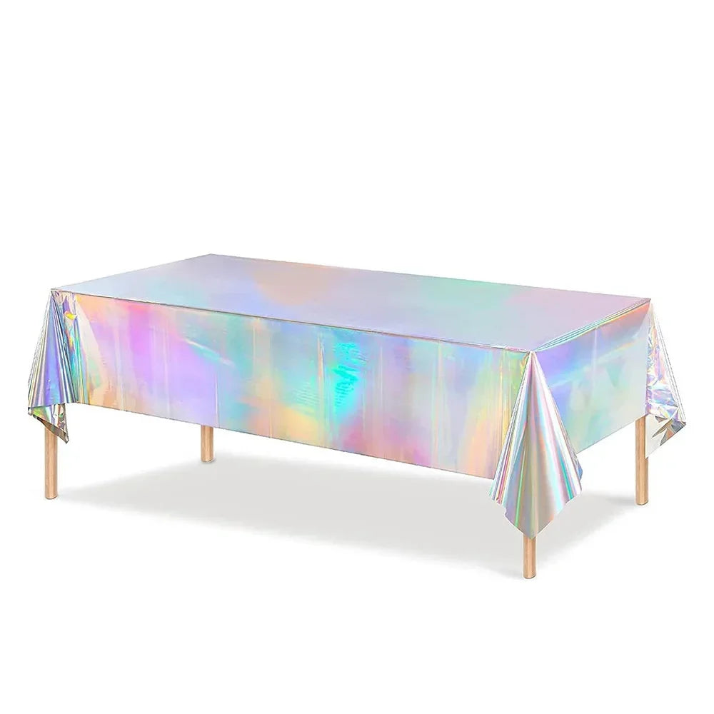 Disposable Birthday Tablecloth - Festive Table Decoration and Accessories for Home Events (1 Piece)