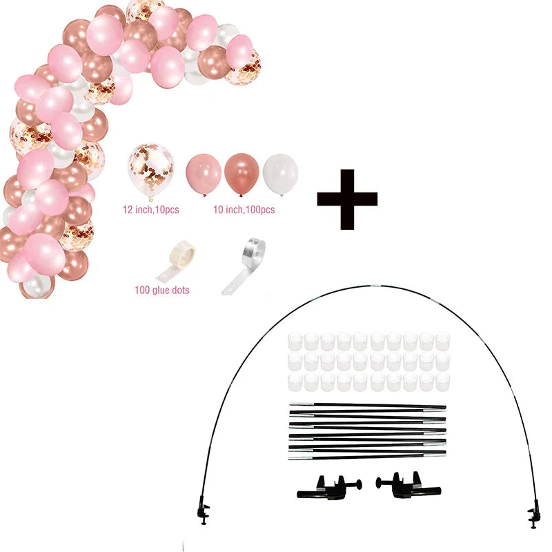 Balloon Arch Kit Table Arch Ballon Stand Column Wedding Kids Birthday Party Decorations Baby Shower Globos Balloons Decor