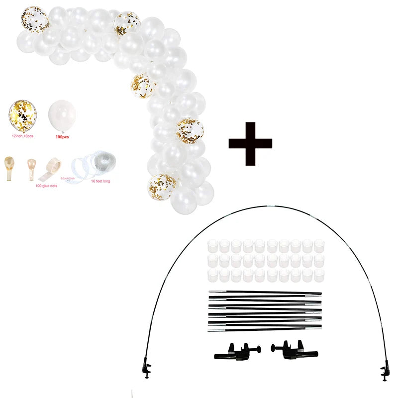Balloon Arch Kit Table Arch Ballon Stand Column Wedding Kids Birthday Party Decorations Baby Shower Globos Balloons Decor