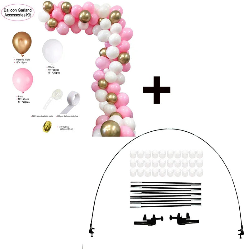 Balloon Arch Kit Table Arch Ballon Stand Column Wedding Kids Birthday Party Decorations Baby Shower Globos Balloons Decor