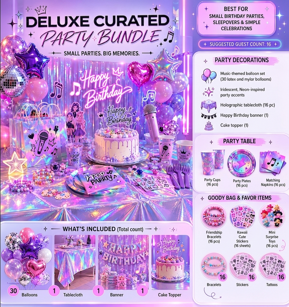 ✨ Kpop Inspired Ultimate Birthday Bundle Packages✨